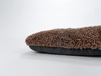 TrendPet Hundedecke SoftPad aus Plüsch in Braun passend für Comfort Wagon Fahrradanhänger L 90x70cm – Bild 1 von 5