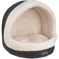 Produktbild von TrendPet LunaHome Kuschelhöhle für Katzen aus Polyester in Beige Größe S