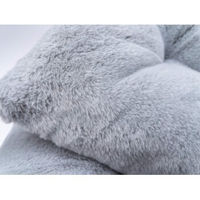 Produktbild von TrendPet LunaLounge Hundebett für erwachsene Hunde Grau Größe S aus Polyester