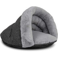 Produktbild von TrendPet LunaSuite Kuschelhöhle aus Plüsch für Hunde und Katzen Grau Größe S