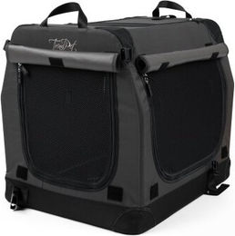 TrendPet TPX-Pro Faltbare Hundebox mit Aluminium Rahmen Größe L Grau – Bild 1 von 9