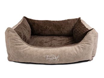 TrendPet VitaBed Style orthopädisches Hundebett aus Kunstleder – Bild 1 von 3