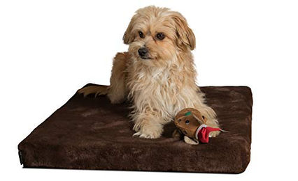 TrendPet VitaMedog Hundematte Braun 110 x 80 cm aus Polyester für alle Altersstufen – Bild 1 von 6