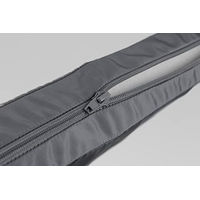 Produktbild von TrendPet VitaMedog Orthopädische Hundematte aus Memory Foam Wasserabweisend Grau 130x90cm