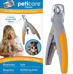 trends for living Krallenschere mit LED-Beleuchtung für Hunde und Katzen in Grau – Bild 1 von 5