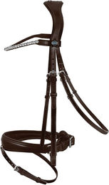 Trense Favorite powered by Ingrid Klimke für Ponys aus Leder mit Edelstahl und Havanna-Farbe – Bild 1 von 1