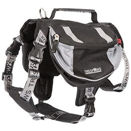 Trespaws Snooper Hundegeschirr mit Rucksack Schwarz Größe S – Bild 1 von 3