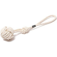 Produktbild von Treusinn Eco Tau-Spielzeug BOLLY aus Baumwolle Beige für alle Altersstufen zur Zahnpflege