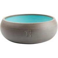 Produktbild von treusinn. Hundenapf aus Keramik in Blau Grösse S Durchmesser 17 cm
