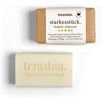 Produktbild von Treusinn Hundeseife Zunderwunder Schützende Fellseife mit Oliven-Kokosöl Vegan 115 g
