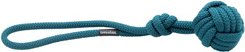 treusinn Hundespielzeug Eco Tau Bolly Wurfspielzeug aus Tau in Petrol Größe L mit 45 cm Länge und 8 cm Durchmesser – Bild 1 von 2