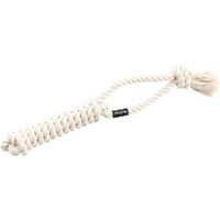 Produktbild von treusinn Hundespielzeug Eco Tau Sand aus Baumwolle zur Zahnpflege Größe M 28 cm