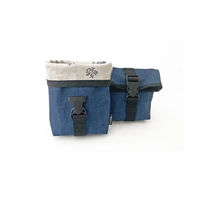 Produktbild von Treusinn Leckerlitasche GOODY Futterbeutel aus Baumwolle Blau Jeans wasserabweisend