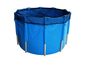 Produktbild von Tripond Faltbecken blau Durchmesser 200cm Höhe 76cm