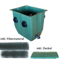 Produktbild von Tripond Modulfilter für den Teich in Grün inklusive Filterbürsten-Füllpaket