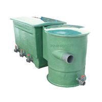 Produktbild von Tripond Teichfilter Reihen-Vortex Mehrkammernfilter mit 3 Kammern und Filtermaterial