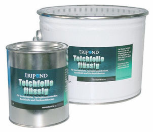 Produktbild von Tripond Teichfolie flüssig schwarz 5 Liter für ca. 7,5 m²