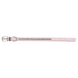 Produktbild von Trixie Active Comfort Leder Halsband für Hunde in Rosa Größe XS