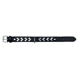 Produktbild von TRIXIE Active Hundehalsband aus Leder mit Nieten Größe M 38-45 cm