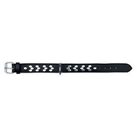 Produktbild von TRIXIE Active Hundehalsband aus Leder mit Nieten XL 65-75cm Schwarz