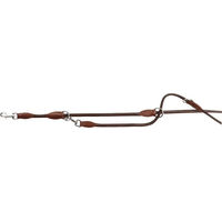 Produktbild von Trixie Active Leder Hundeleine rund genäht Braun S/M - 2 m