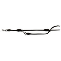 Produktbild von Trixie Active Leder Hundeleine Schwarz S/M 2m - 2 m
