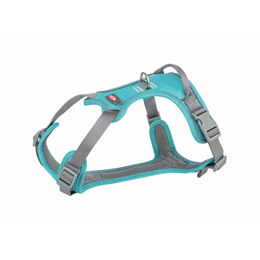 Trixie Active Premium Sportgeschirr für Hunde aus Nylon in Blau Türkis Größe M – Bild 1 von 2