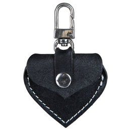 Produktbild von Trixie Adressherzchen aus Leder in Schwarz