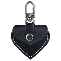 Produktbild von Trixie Adressherzchen aus Leder in Schwarz