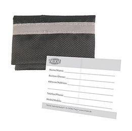 Produktbild von Trixie Adresstasche aus Polyester in Schwarz mit Golddetails