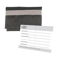 Produktbild von Trixie Adresstasche aus Polyester in Schwarz mit Golddetails