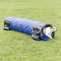 Produktbild von Trixie Agility Basic Tunnel Tunneltasche aus Polyester in Blau Größe L 2 Stück