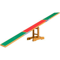 Produktbild von Trixie Agility Wippe aus Holz für Hundetraining und Agility-Training wasserfest bunt