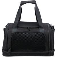 Produktbild von Trixie Airline Transportbox für kleine Hunde aus Polyester Schwarz Größe L
