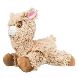 Trixie Alpaka Plüschspielzeug für Hunde 22 cm Braun Beige Weiß - 22 cm – Bild 1 von 10