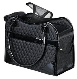 TRIXIE Amine Stofftasche Transportbox aus Polyester Schwarz – Bild 1 von 2