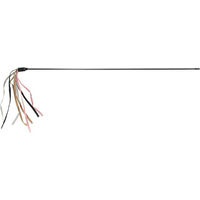 Produktbild von Trixie Angel Spielstab mit bunten Lederbändchen - 65 cm