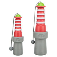 Produktbild von Trixie Aqua Toy Leuchtturm Wasserspielzeug für Hunde aus TPR mit Seil 26 cm - 1 Stk.