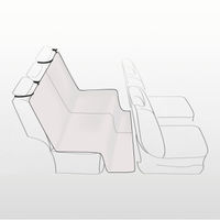 Produktbild von Trixie Auto-Schondecke beige aus Polyester wasserabweisend teilbar 1,40 x 1,20 m