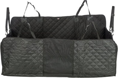 Trixie Auto-Schondecke für Hunde schwarz wasserdicht aus Polyester 164 x 161 cm – Bild 1 von 5