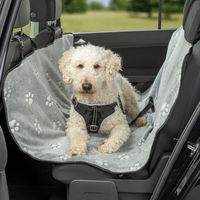 Produktbild von Trixie Autoschondecke aus Polyester in Grau/Schwarz 1,4 x 1,45 m