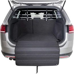 TRIXIE Autoschondecke Stoßstangen-Schutz faltbar aus Polyester Schwarz 80 x 63 cm – Bild 1 von 13
