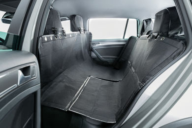 Trixie Autoschondecke teilbar aus Polyester in Schwarz – Bild 1 von 1