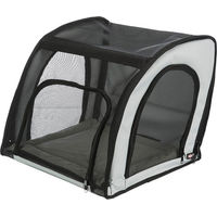 Produktbild von Trixie Autositz aus Polyester in Grau/Schwarz 44 x 40 x 37 cm