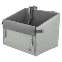 Produktbild von Trixie Autositz für Hunde und Katzen aus Polyester in Grau 32 x 28,5 x 41 cm