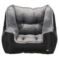 Produktbild von Trixie Autositz für kleine Hunde in Schwarz/Grau aus Polyester