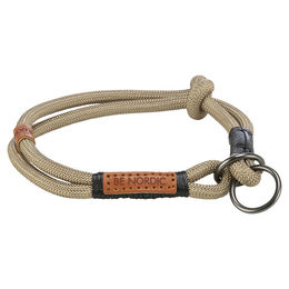Trixie BE Nordic Erziehungshalsband mit Zug-Stopp für Hunde Sand/Schwarz Größe S-M – Bild 1 von 5