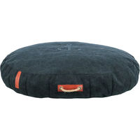 Produktbild von Trixie Be Nordic Föhr Hundekissen oval aus Baumwolle Schwarz Grau - 100 cm