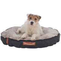 Produktbild von Trixie BE Nordic Föhr Hundekorb aus Baumwolle Größe L Schwarz Grau