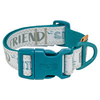 Produktbild von Trixie BE Nordic Halsband extra breit Pet-Blau Größe M-L